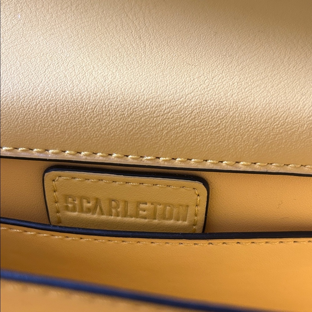 Elegant Yellow Crossbody Sachtel Bag - Picture 5 of 7